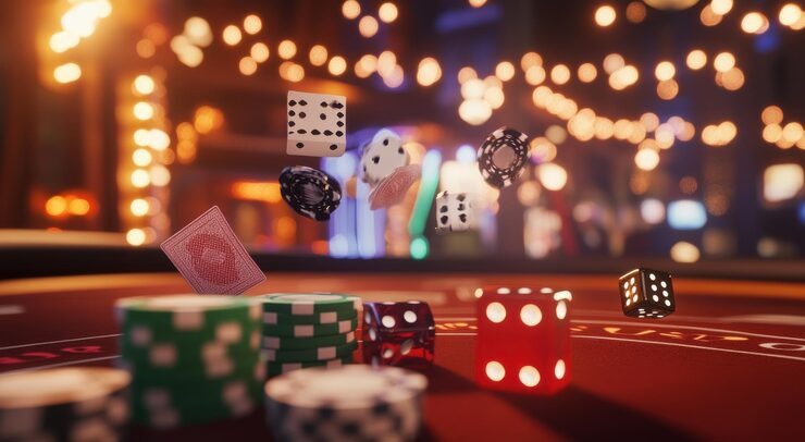situs77 game library interface showing football markets and live casino tables